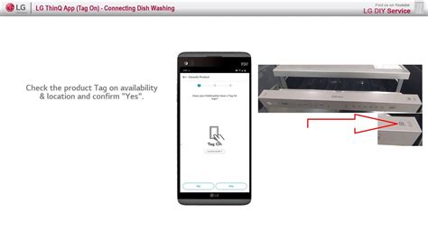 nfc tag on technology dishwasher|[LG ThinQ App (Tag On)] .